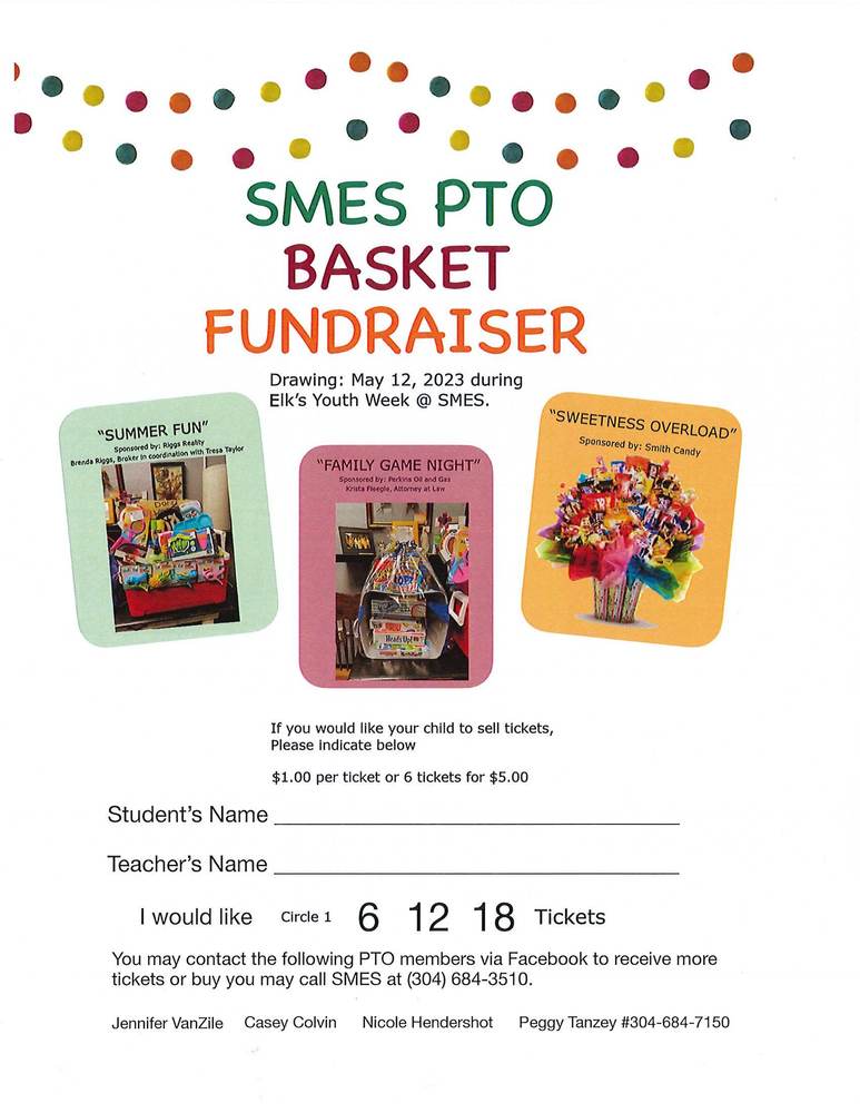 PTO Basket Raffle | St. Marys Elementary