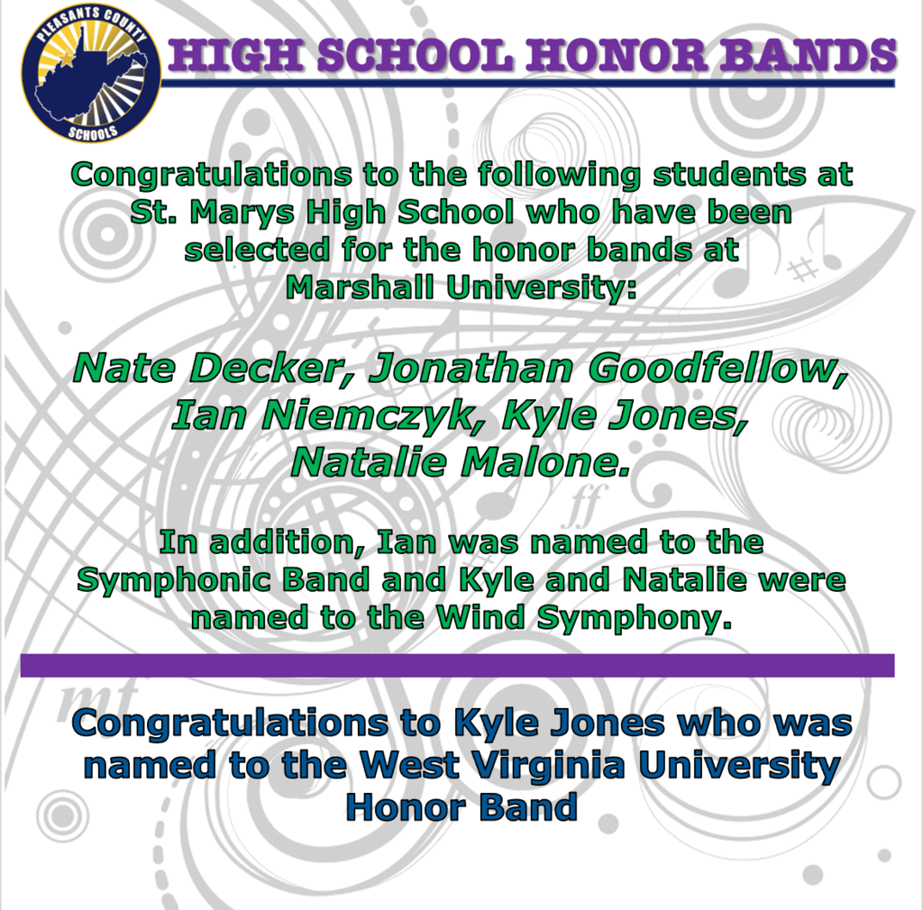 high school honor bands