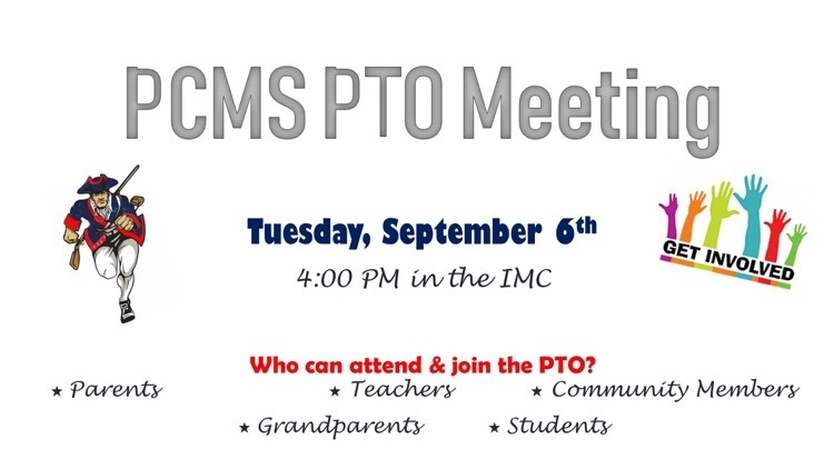 PCMS PTO Meeting