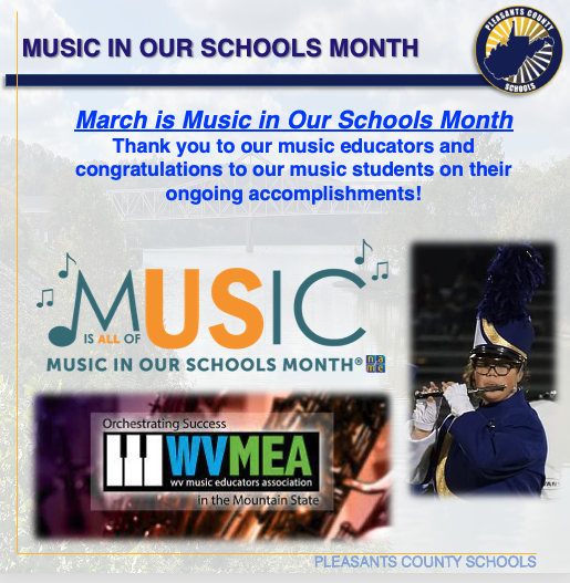 march- music in our schools month
